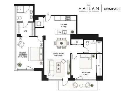 $1,550,000 | 22-43 Jackson Avenue, Unit 5A | Long Island City