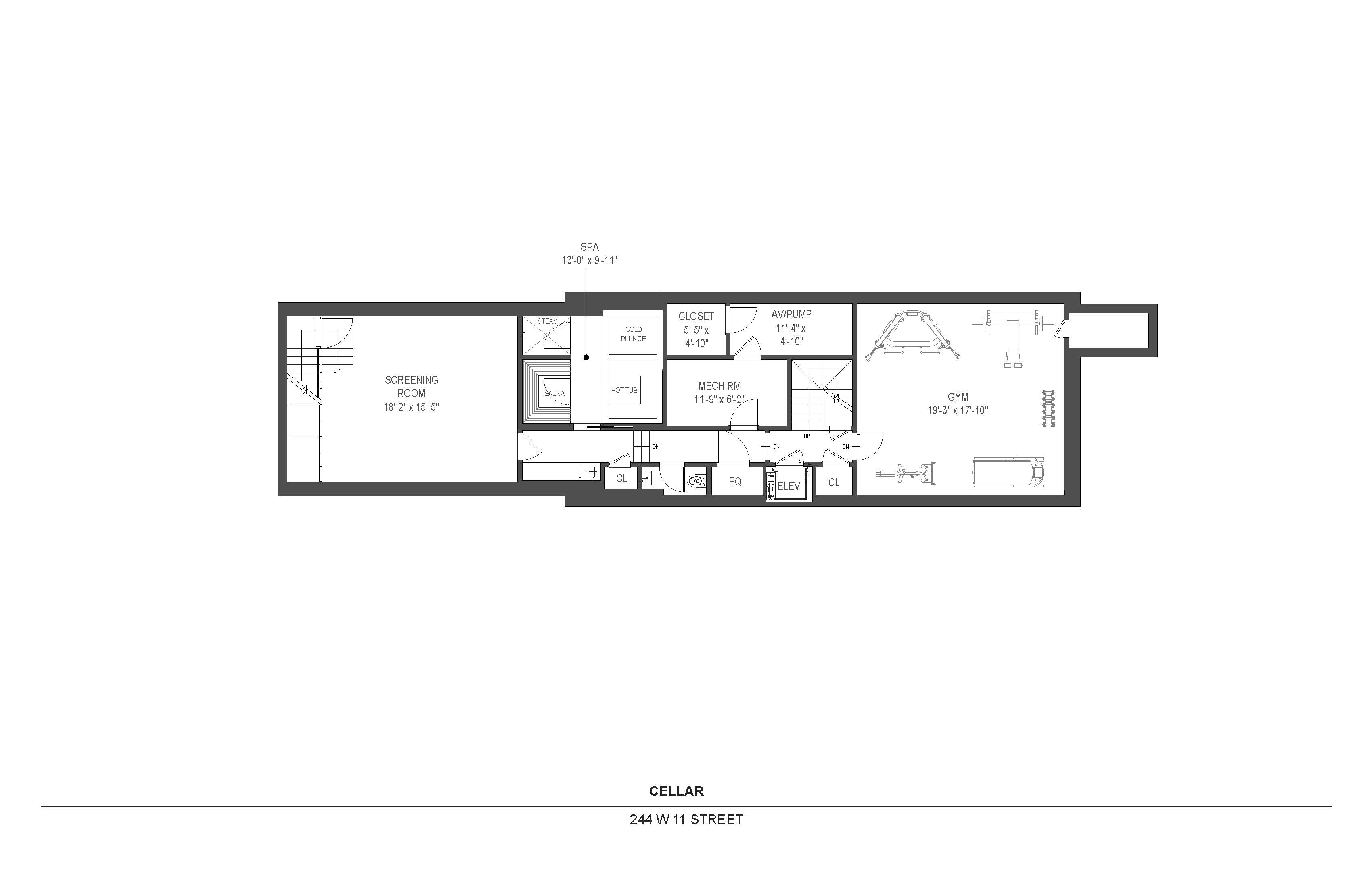 244 West 11th Street Manhattan, NY 10014 - Photo 23 of 29 a picture of a bench in a window