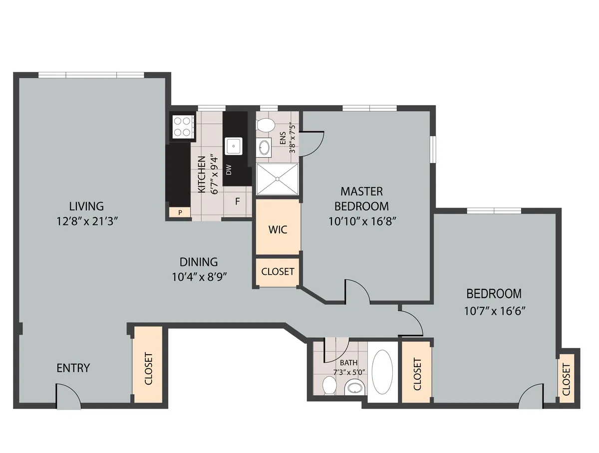 $359,000 | 3850 Hudson Manor Terrace, Unit 6DE | Riverdale