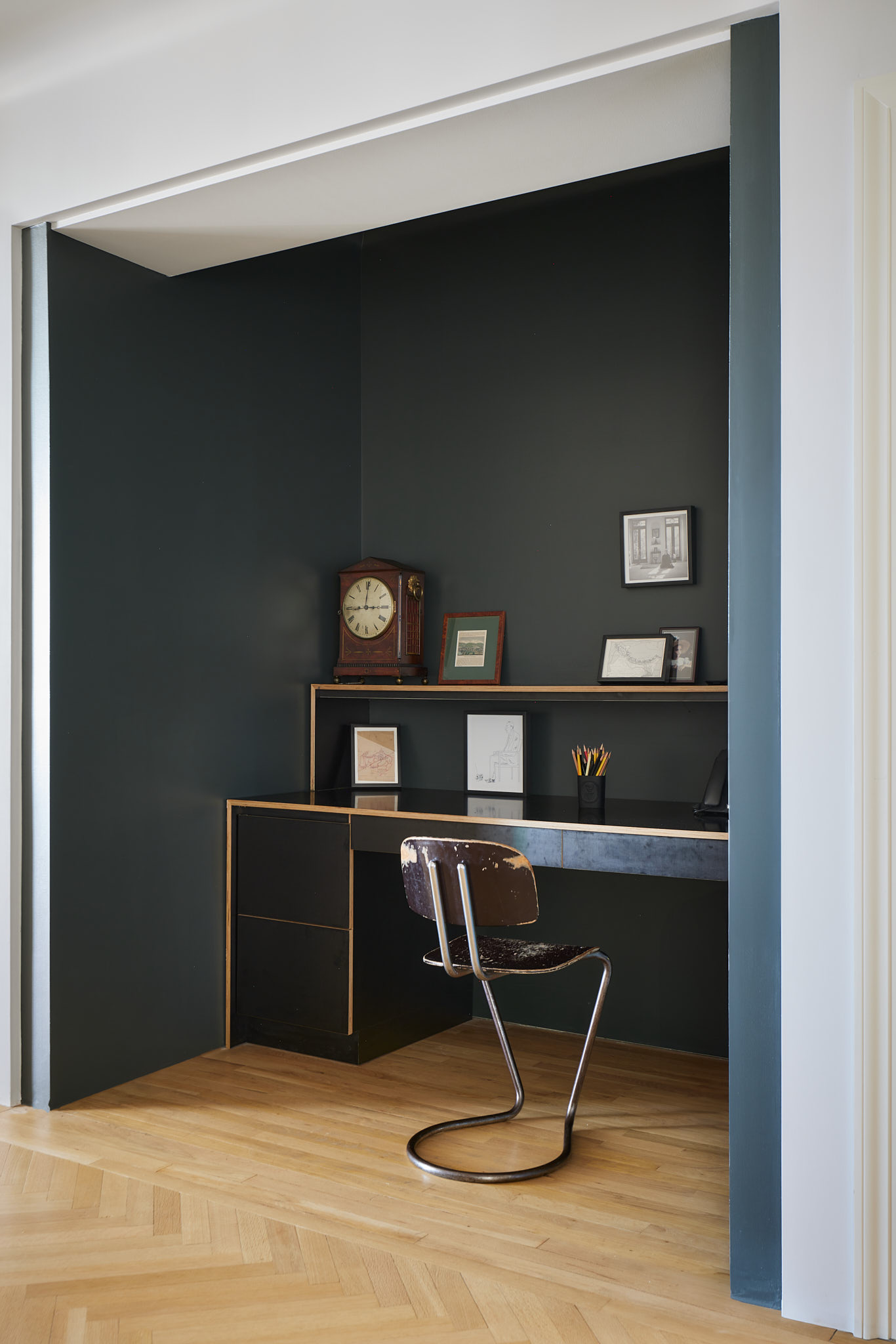 25 East End Avenue, Unit 11E Manhattan, NY 10075 - Photo 9 of 19 a view of workspace with wooden floor