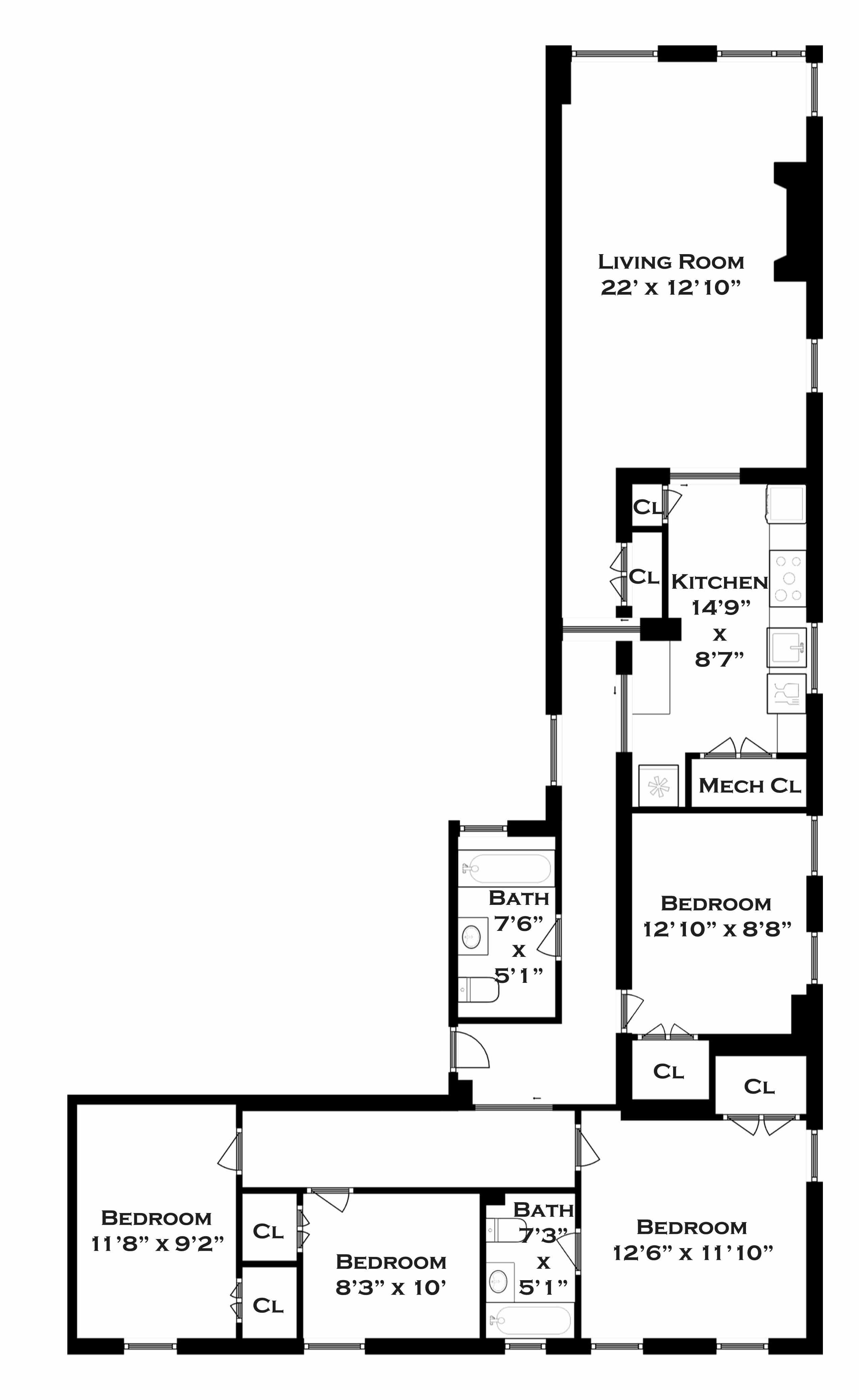 100 West 119th Street, Unit 3A Manhattan, NY 10026 - Photo 44 of 44