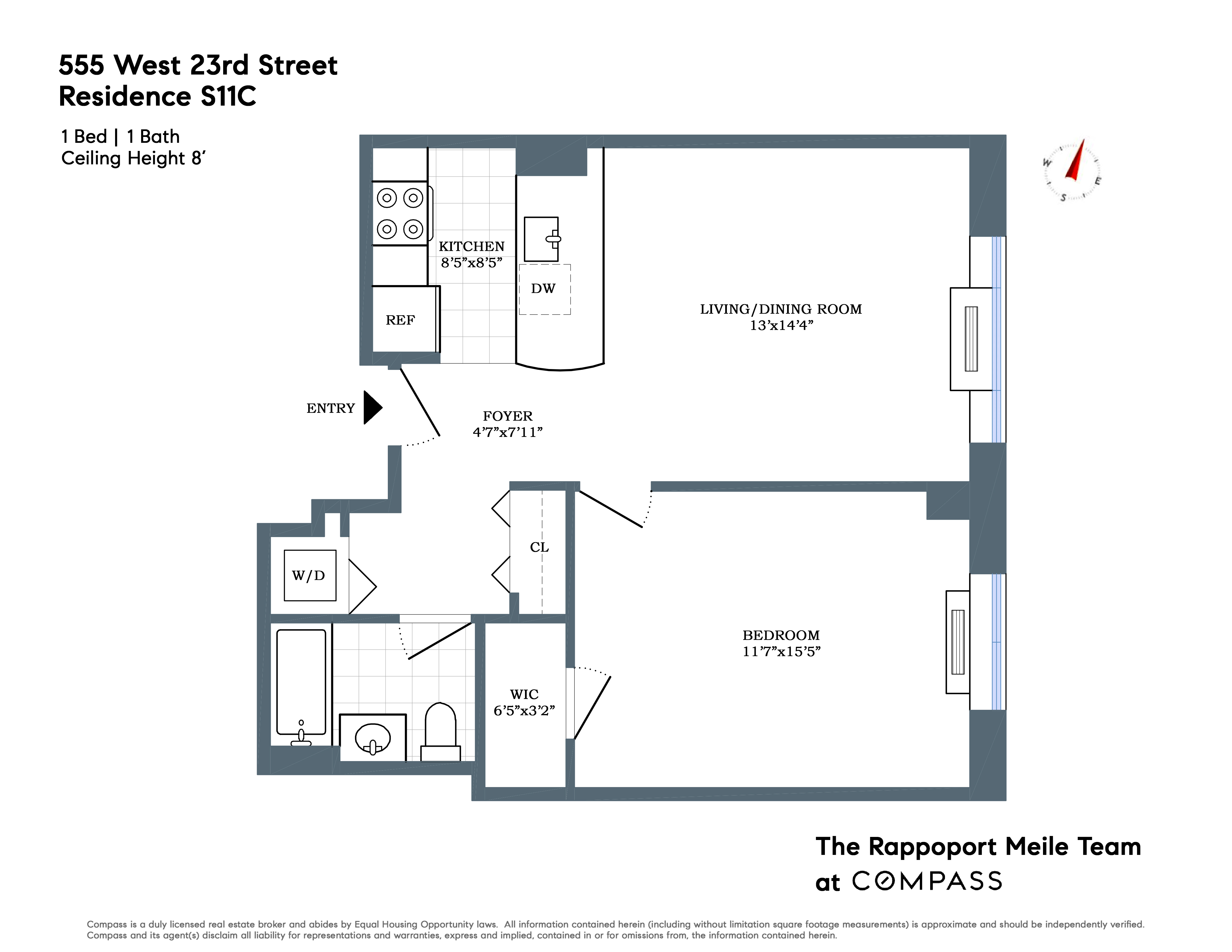 555 West 23rd Street, Unit S11C Manhattan, NY 10011 - Photo 12 of 12 unknown