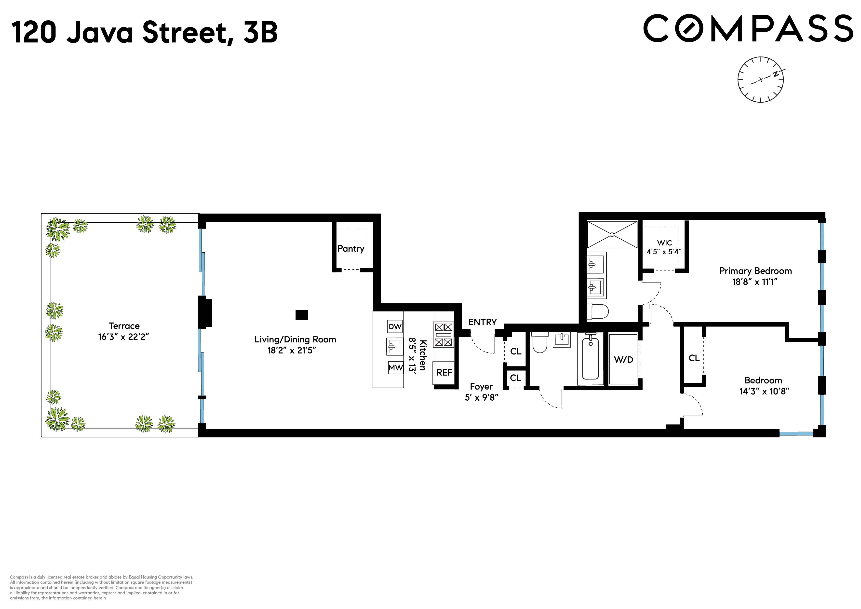120 Java Street, Unit 3B Brooklyn, NY 11222 - Photo 15 of 15 a picture of a bench in front