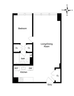 $598,000 | 305 East 40th Street, Unit 17C | Murray Hill