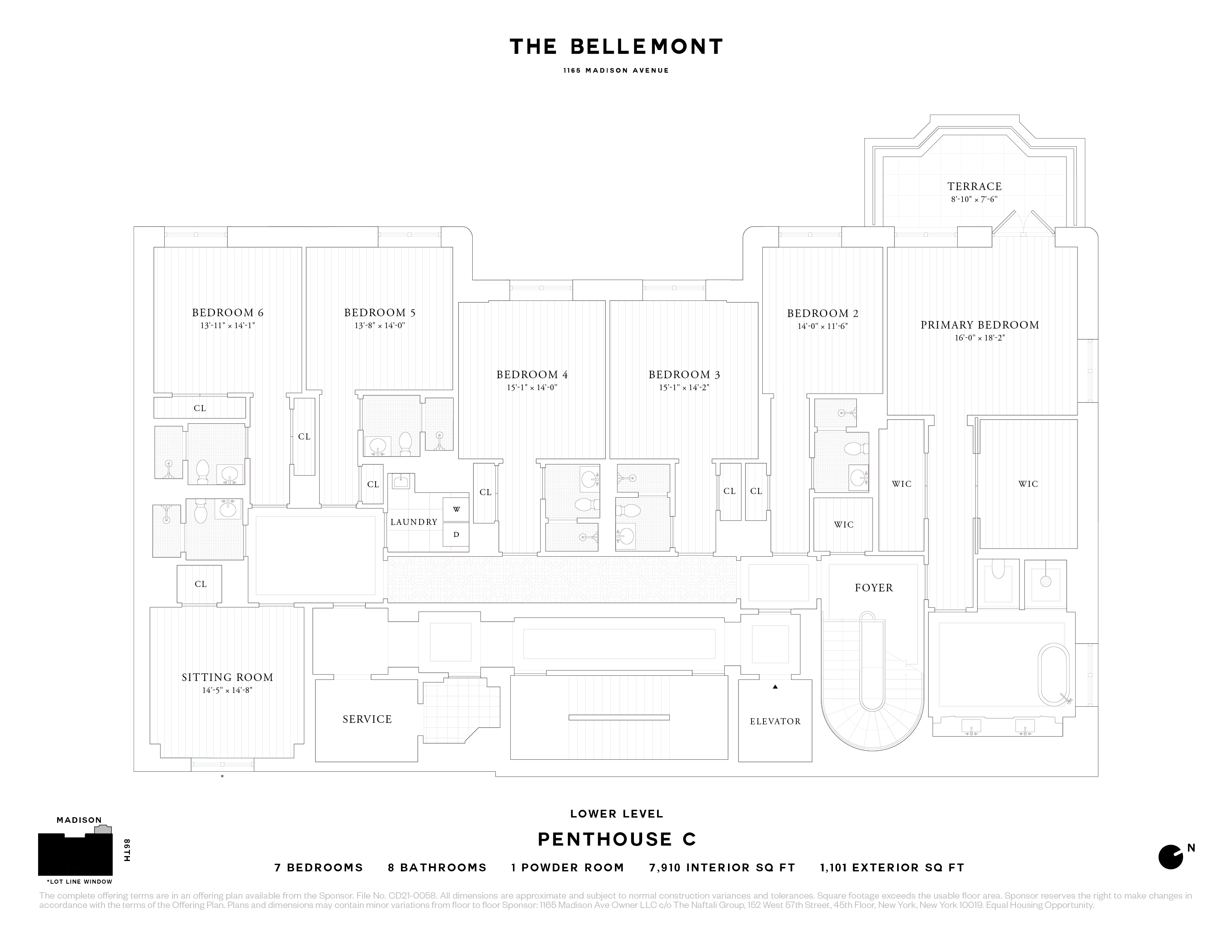 1165 Madison Avenue, Unit PHC Manhattan, NY 10028 - Photo 12 of 13