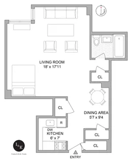 $699,000 | 101 West 12th Street, Unit 15Z | West Village