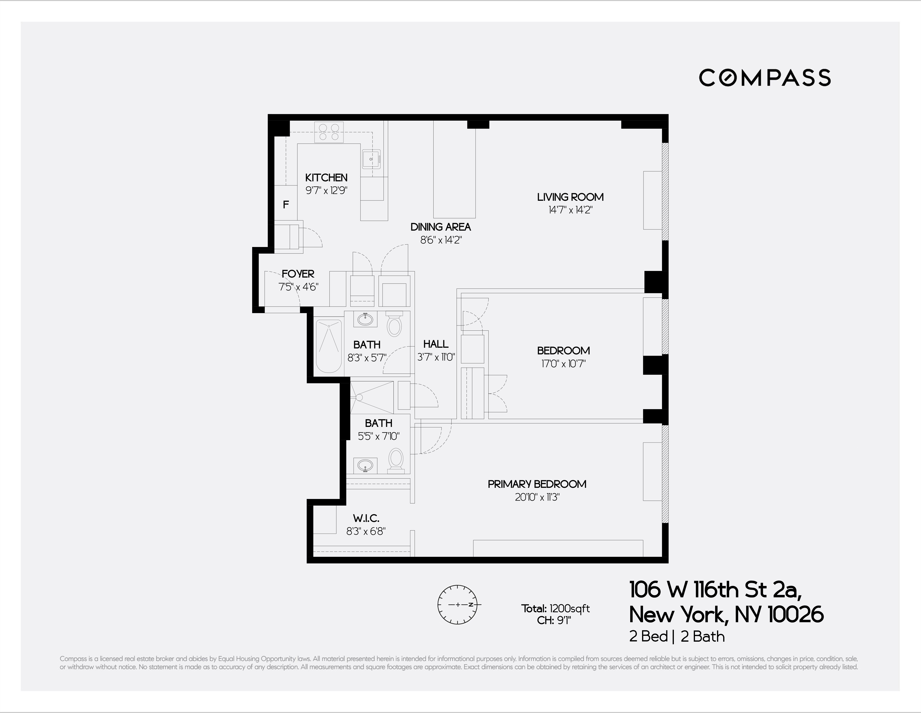 106 West 116th Street, Unit 2A Manhattan, NY 10026 - Photo 16 of 16
