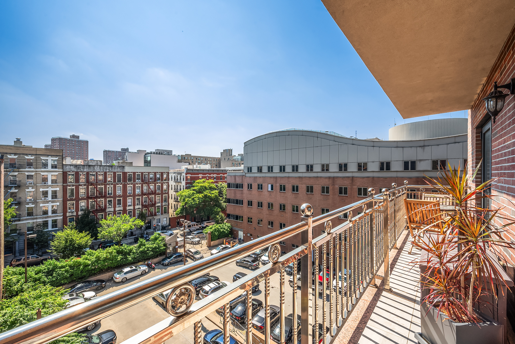 234 West 148th Street, Unit 5C Manhattan, NY 10039 - Photo 8 of 15 a view of balcony with city view