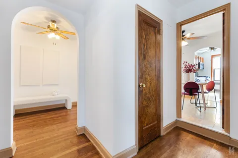 wooden floor in a gallery