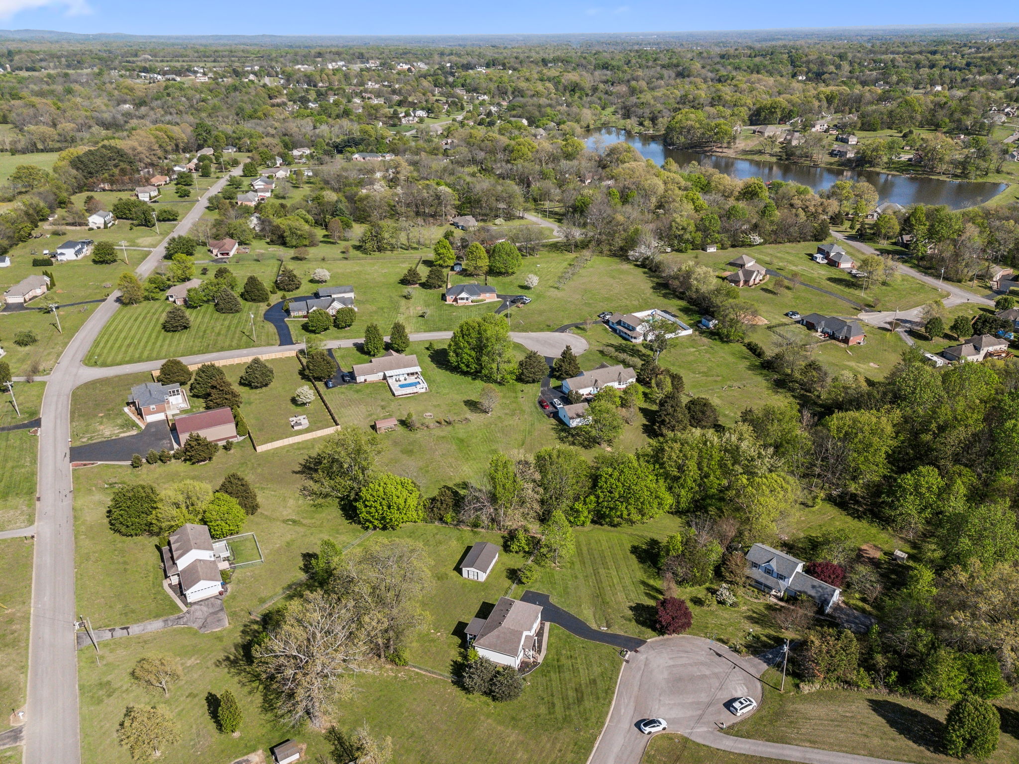 405 Billy Lane Spring Hill, TN 37174 - Photo 35 of 39 an aerial view of a residential houses with outdoor space