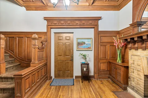 a view of a walk in closet