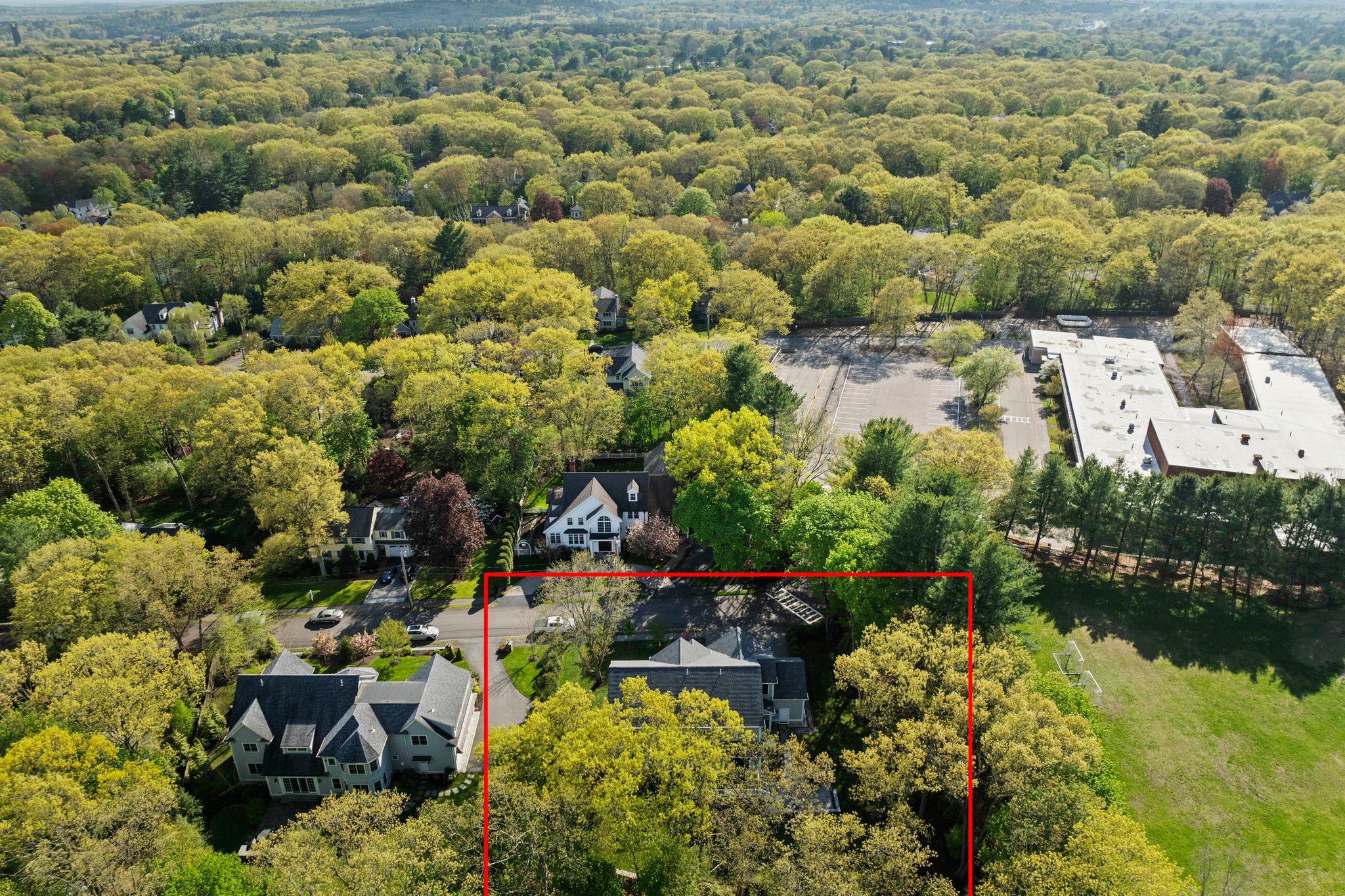 241 Lowell Road Wellesley, MA 02481 - Photo 81 of 85 a view of a bunch of flowers and trees