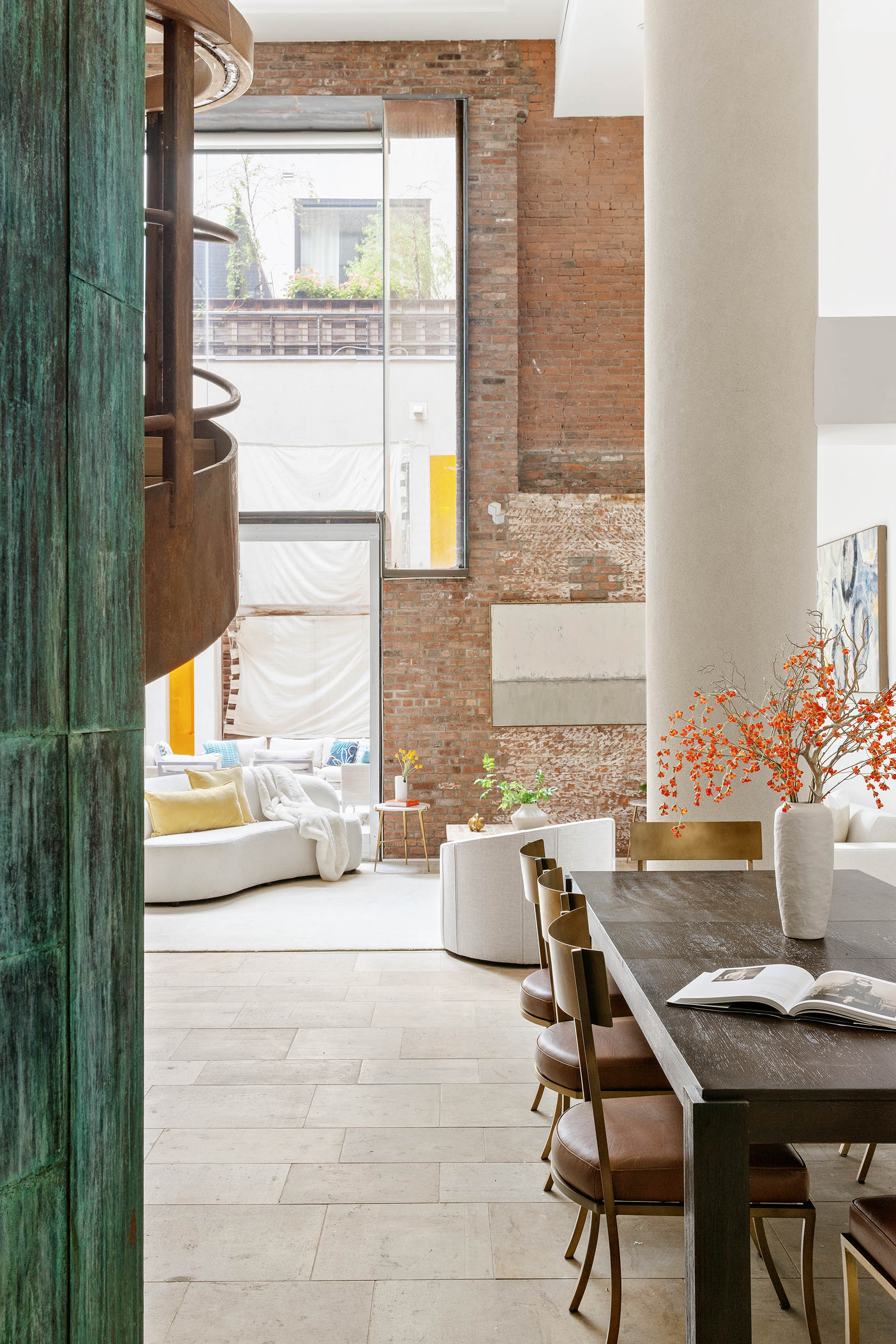 16 Jay Street, Unit 1 Manhattan, NY 10013 - Photo 5 of 16 a dining room with furniture and window