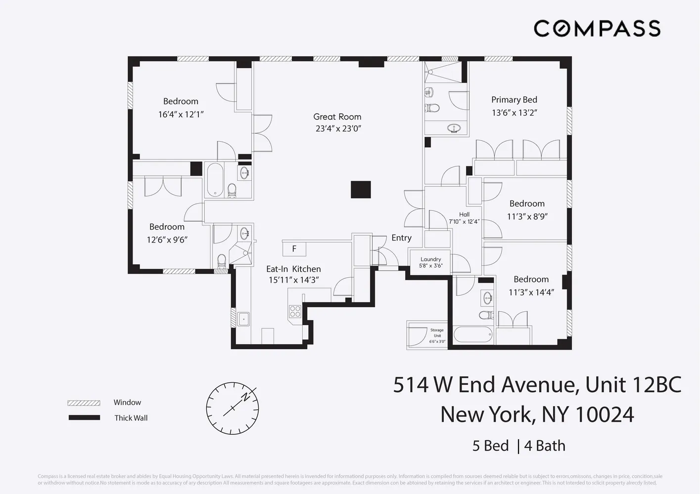 $3,400,000 | 514 West End Avenue, Unit 12BC | Upper West Side