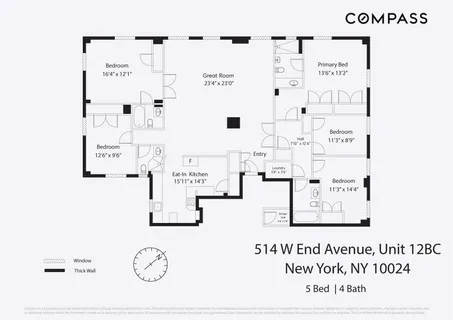 $3,400,000 | 514 West End Avenue, Unit 12BC | Upper West Side