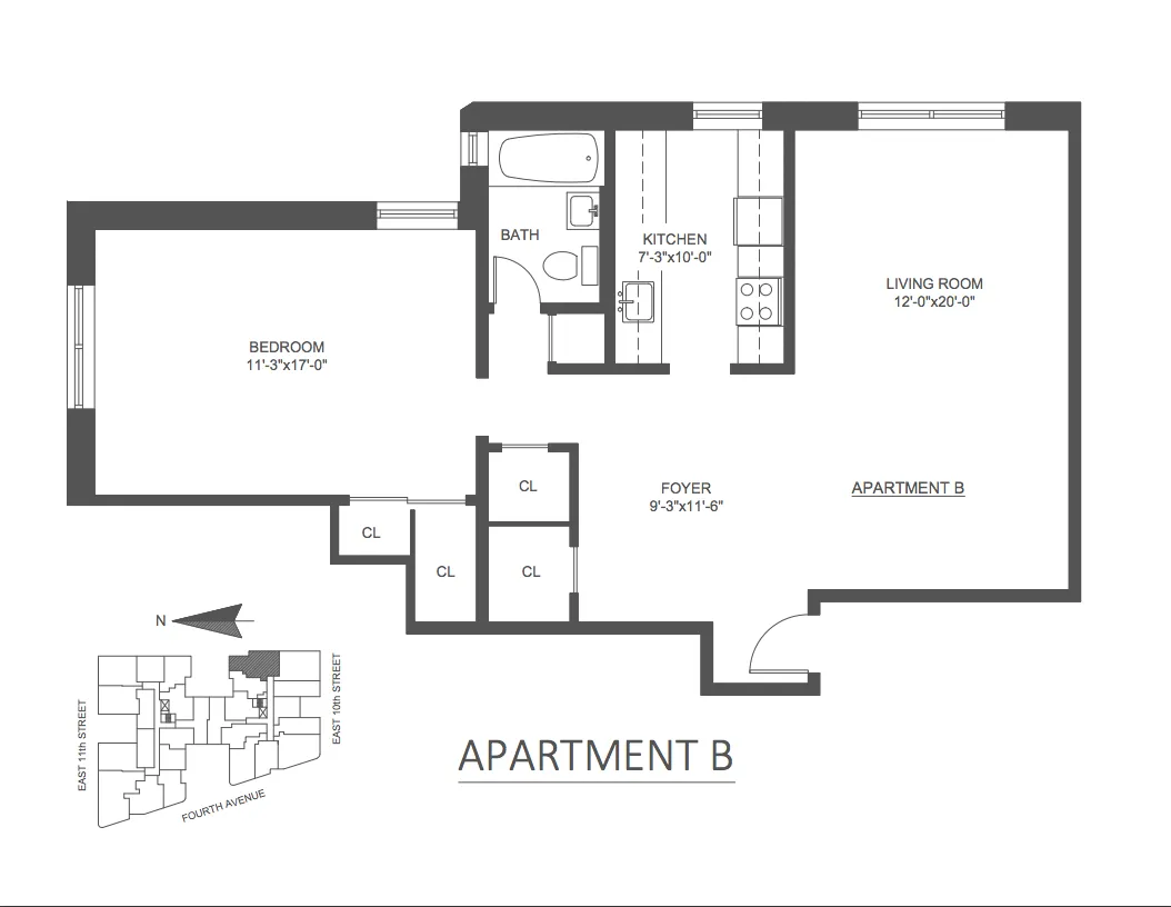 85 4th Avenue, Unit 3B Manhattan, NY 10003 - Photo 9 of 9 a picture of a park