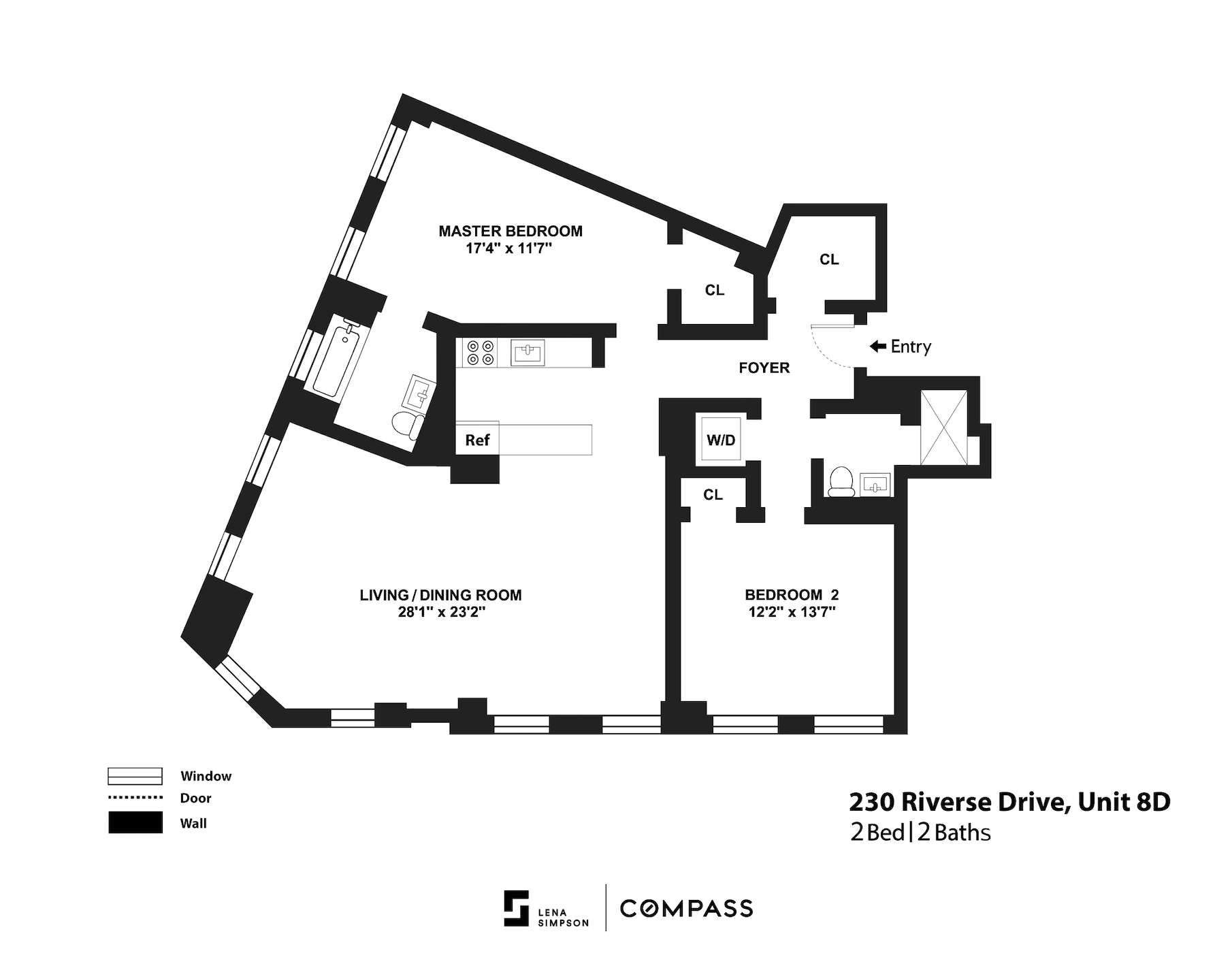 230 Riverside Drive, Unit 8D Manhattan, NY 10025 - Photo 19 of 19 a picture of a book and a bed