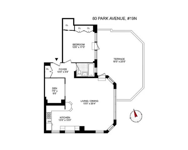 $8,450 | 80 Park Avenue, Unit 19N | Murray Hill