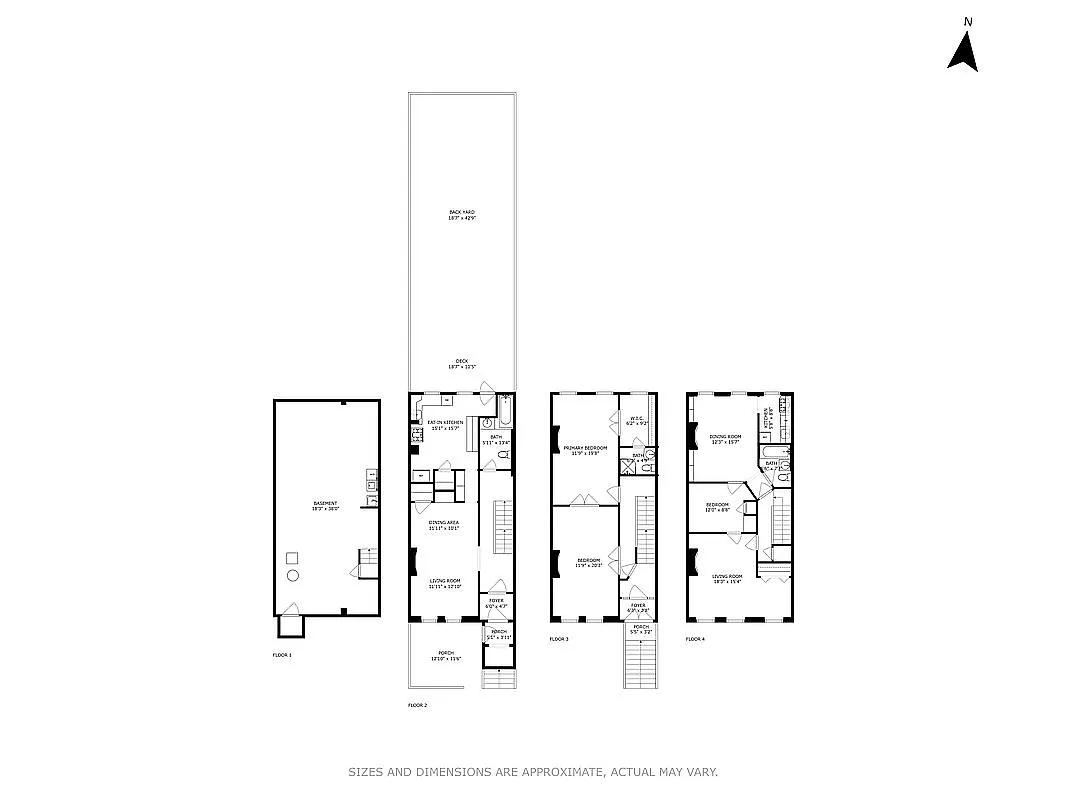 441 MacDonough Street Brooklyn, NY 11233 - Photo 13 of 13 a picture of a floor plan