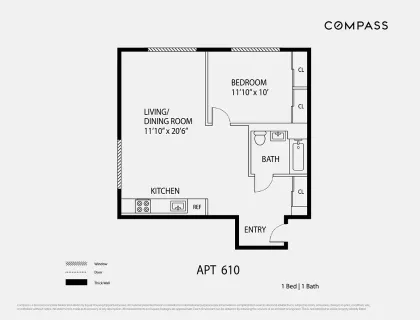 $3,900 | 8 Palmetto Street, Unit 510 | Bushwick