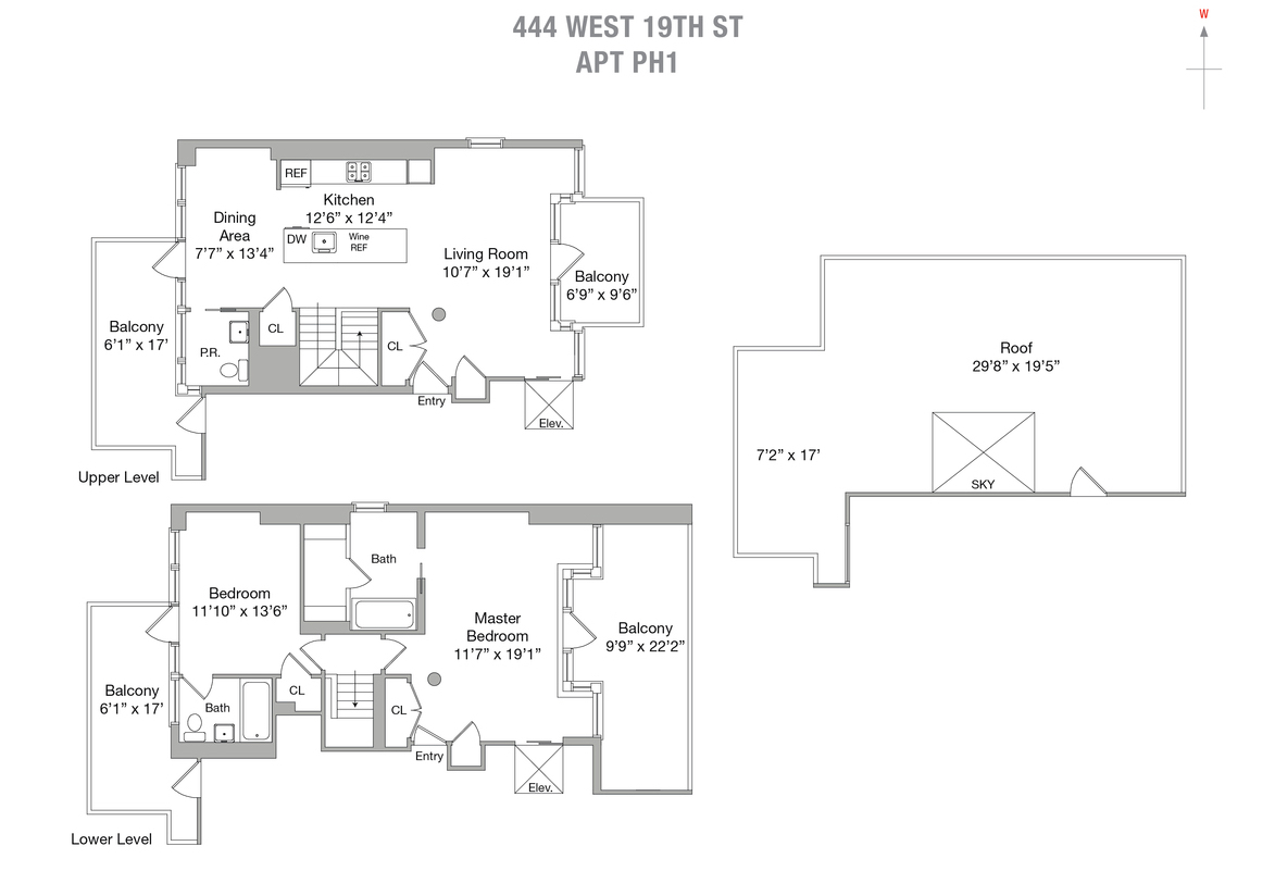 444 West 19th Street, Unit PH1 Manhattan, NY 10011 - Photo 8 of 8 unknown