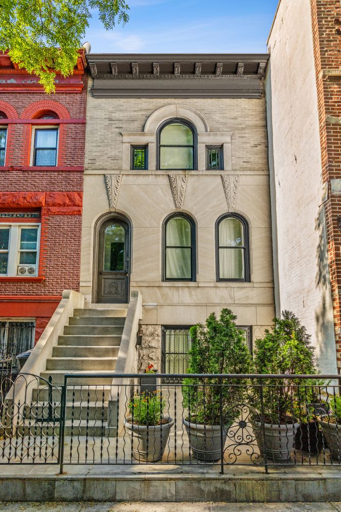 856 St Johns Place Brooklyn, NY 11216 - Photo 13 of 14 a front view of a house