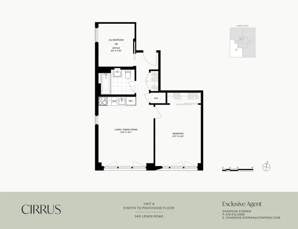 $3,700 | 340 Lenox Road, Unit PHA | Flatbush