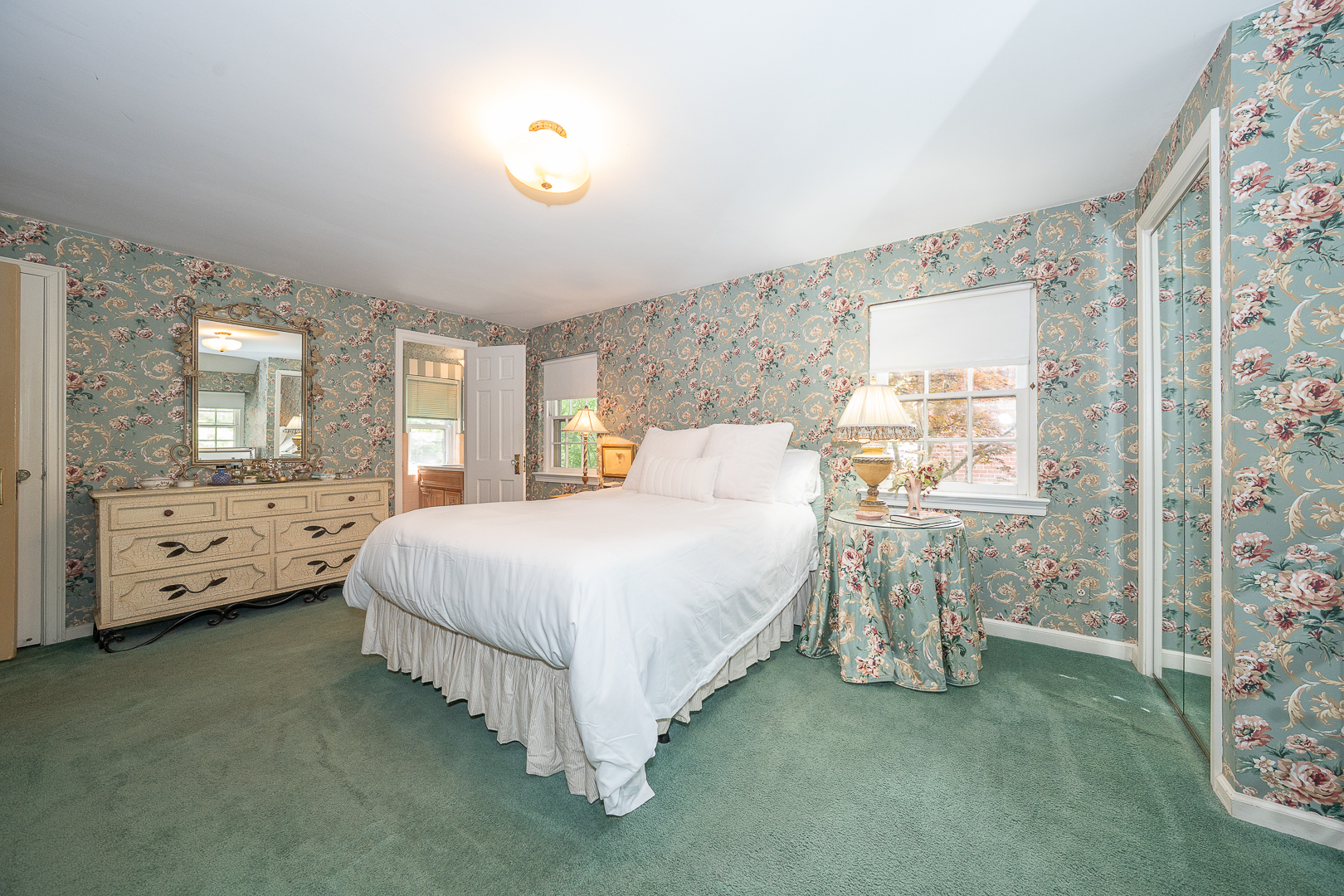 519 Mercer Road Merion Station, PA 19066 - Photo 36 of 58 a spacious bedroom with a bed and a window