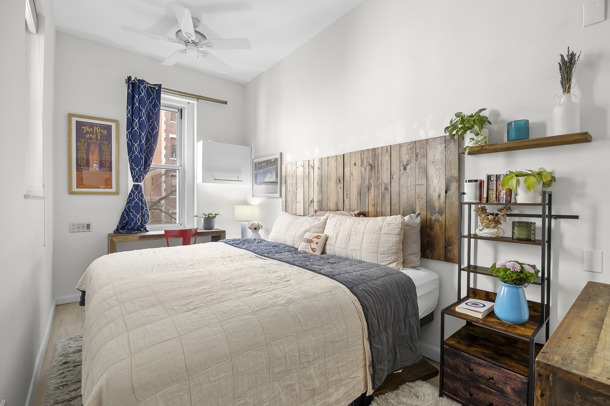 19 West 85th Street, Unit 3B Manhattan, NY 10024 - Photo 9 of 12 a bedroom with a bed table and chair