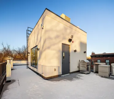 a view of a house with a outdoor space