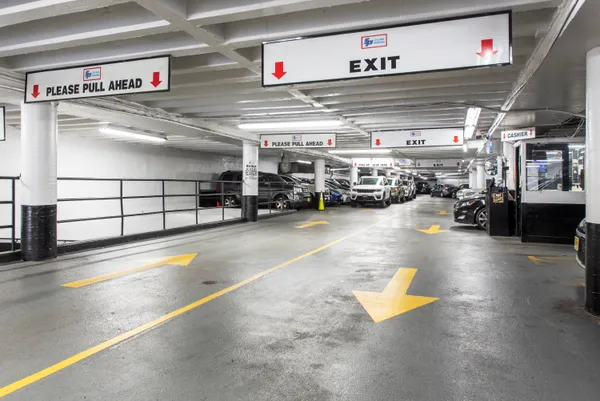 a view of parking area