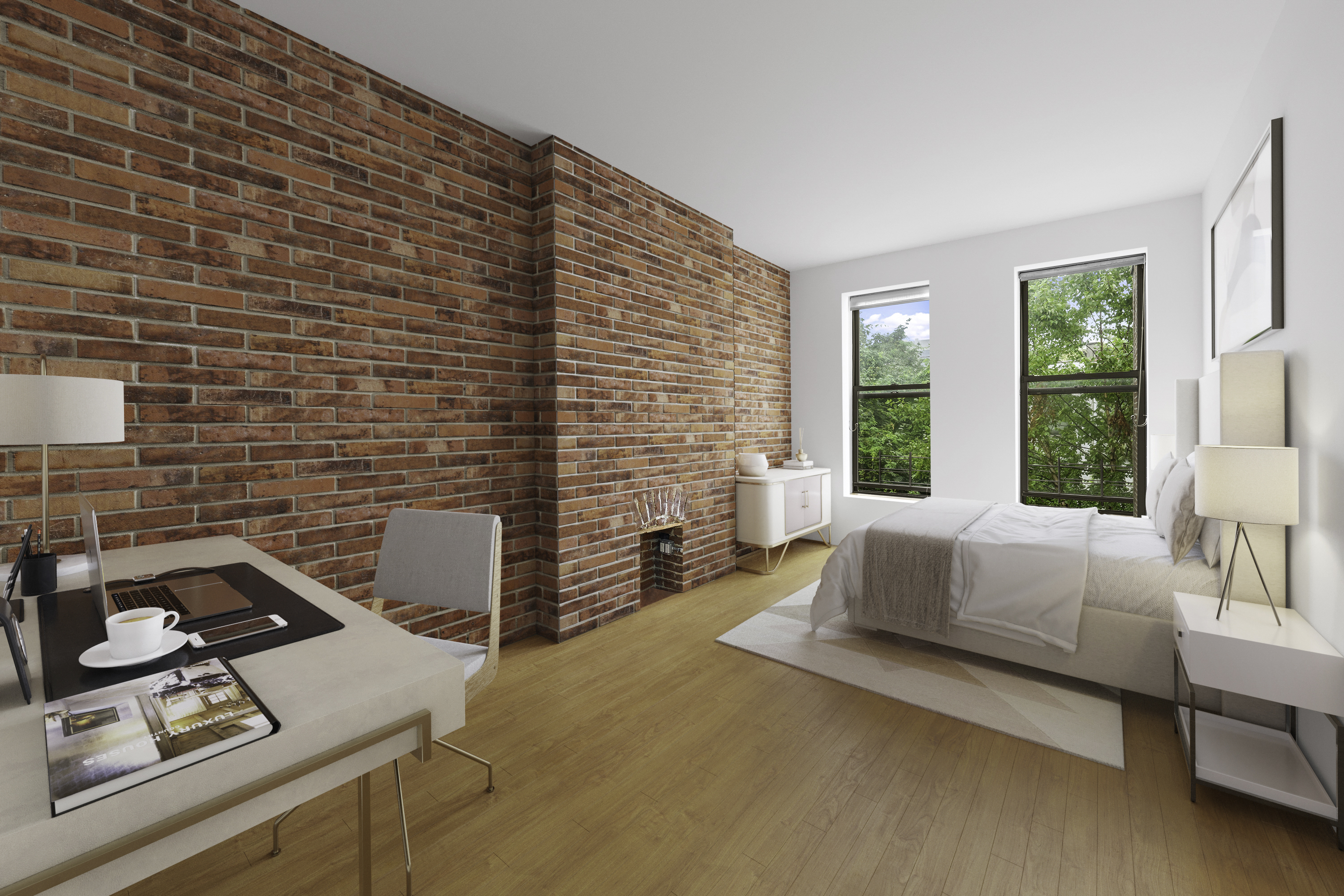 109 West 118th Street Manhattan, NY 10026 - Photo 18 of 31 a bedroom with furniture and a window