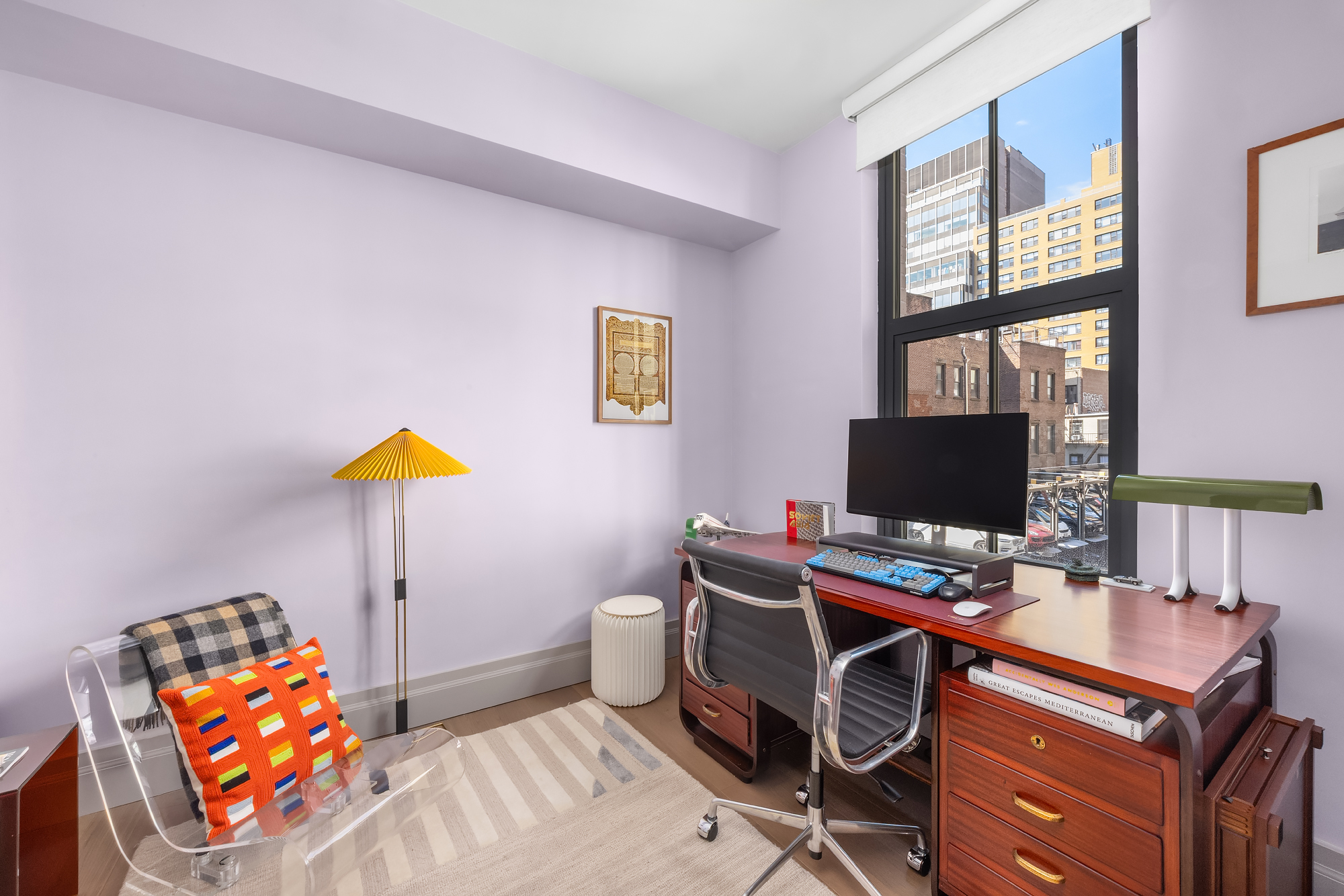 76 Schermerhorn Street, Unit 4C Brooklyn, NY 11201 - Photo 7 of 10 a view of a workspace with furniture and a window