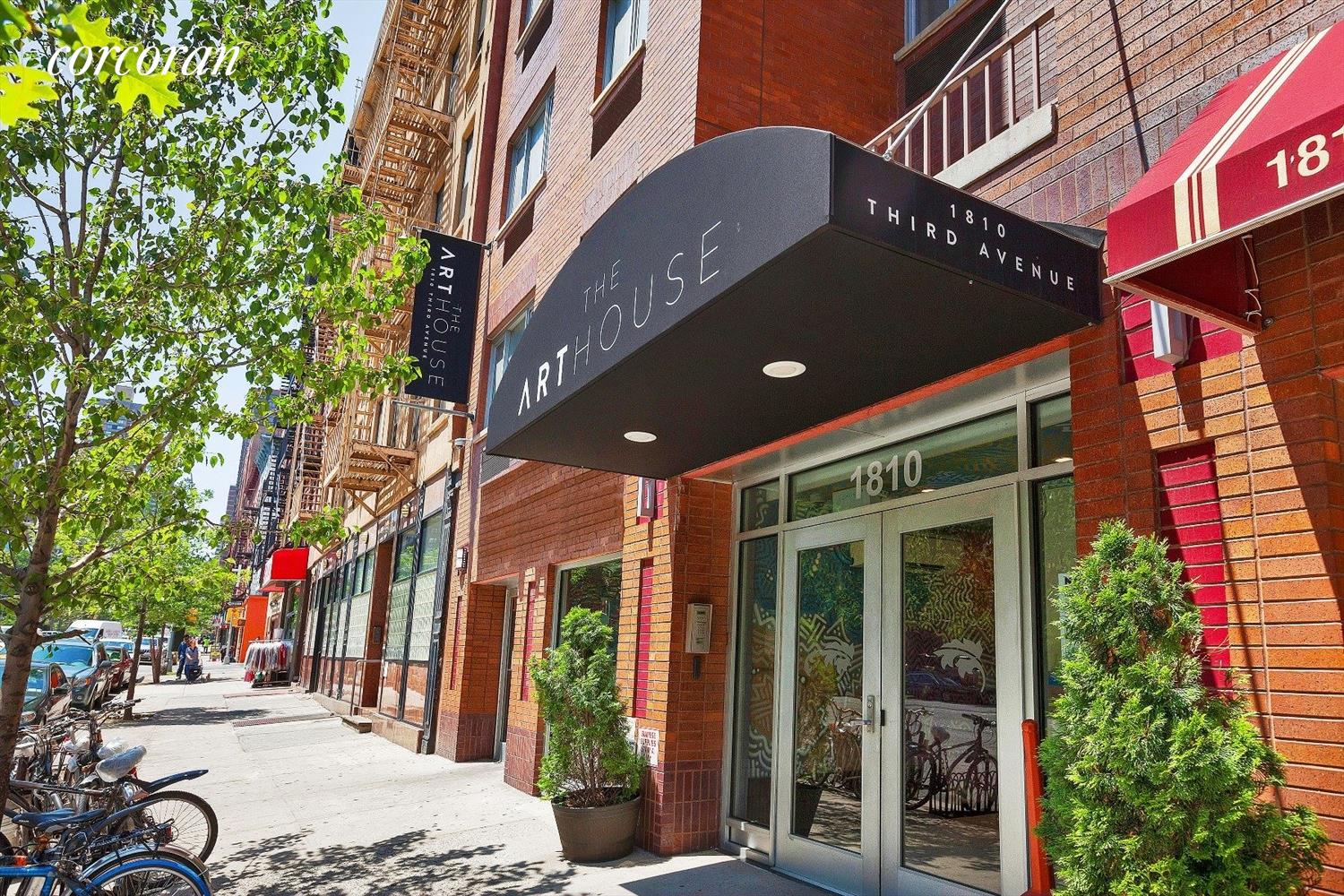 1810 3rd Avenue, Unit A7C Manhattan, NY 10029 - Photo 10 of 12 a view of a building with a tree