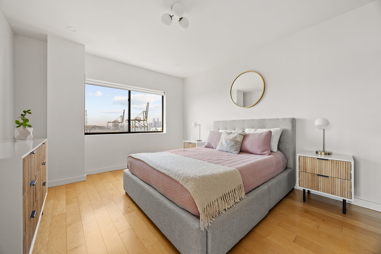 20 Tiffany Place, Unit 5S Brooklyn, NY 11231 - Photo 5 of 12 a bedroom with bed and a window