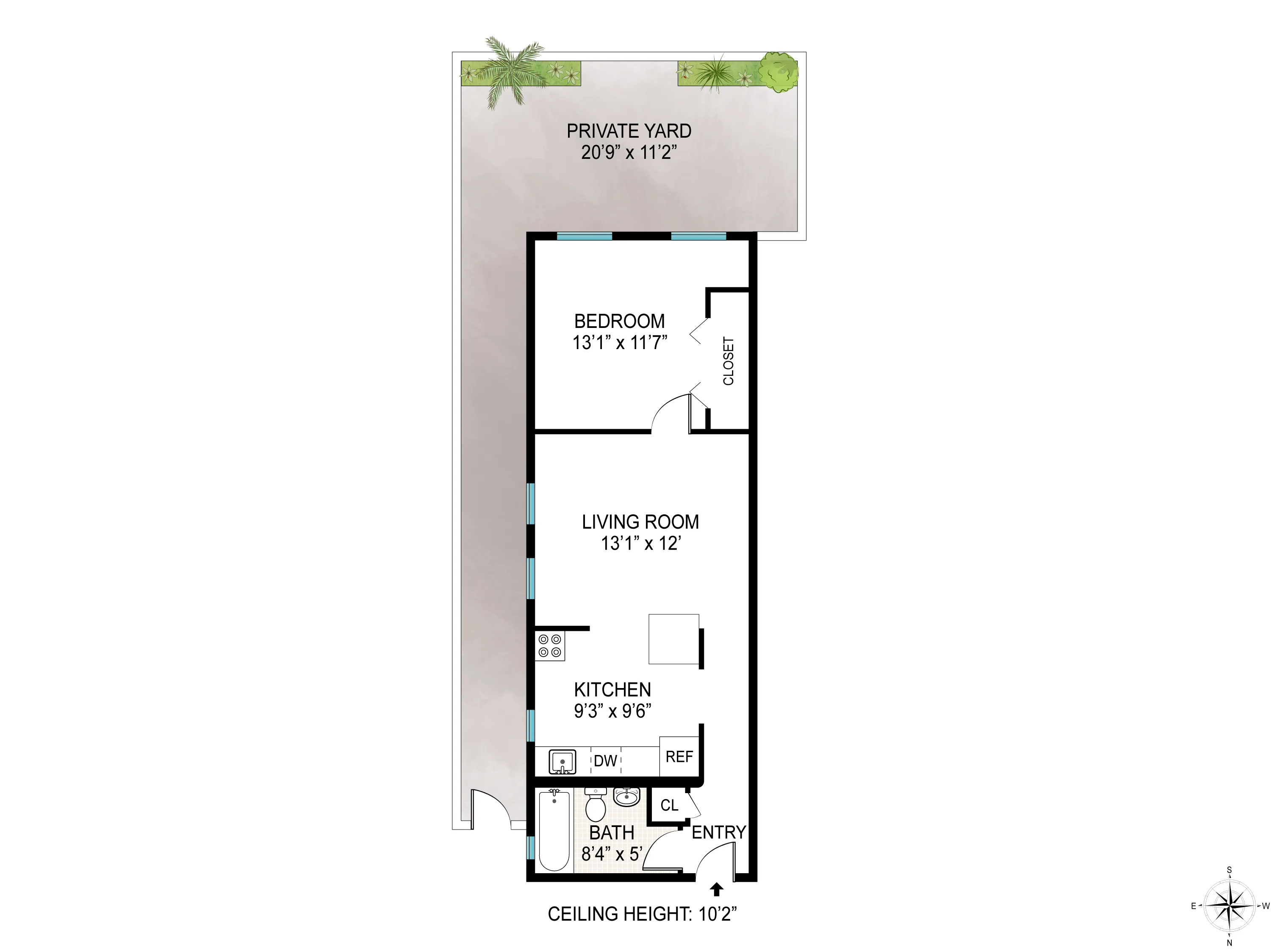 368 State Street, Unit 2 Brooklyn, NY 11217 - Photo 6 of 6 a picture of a bench in a white building