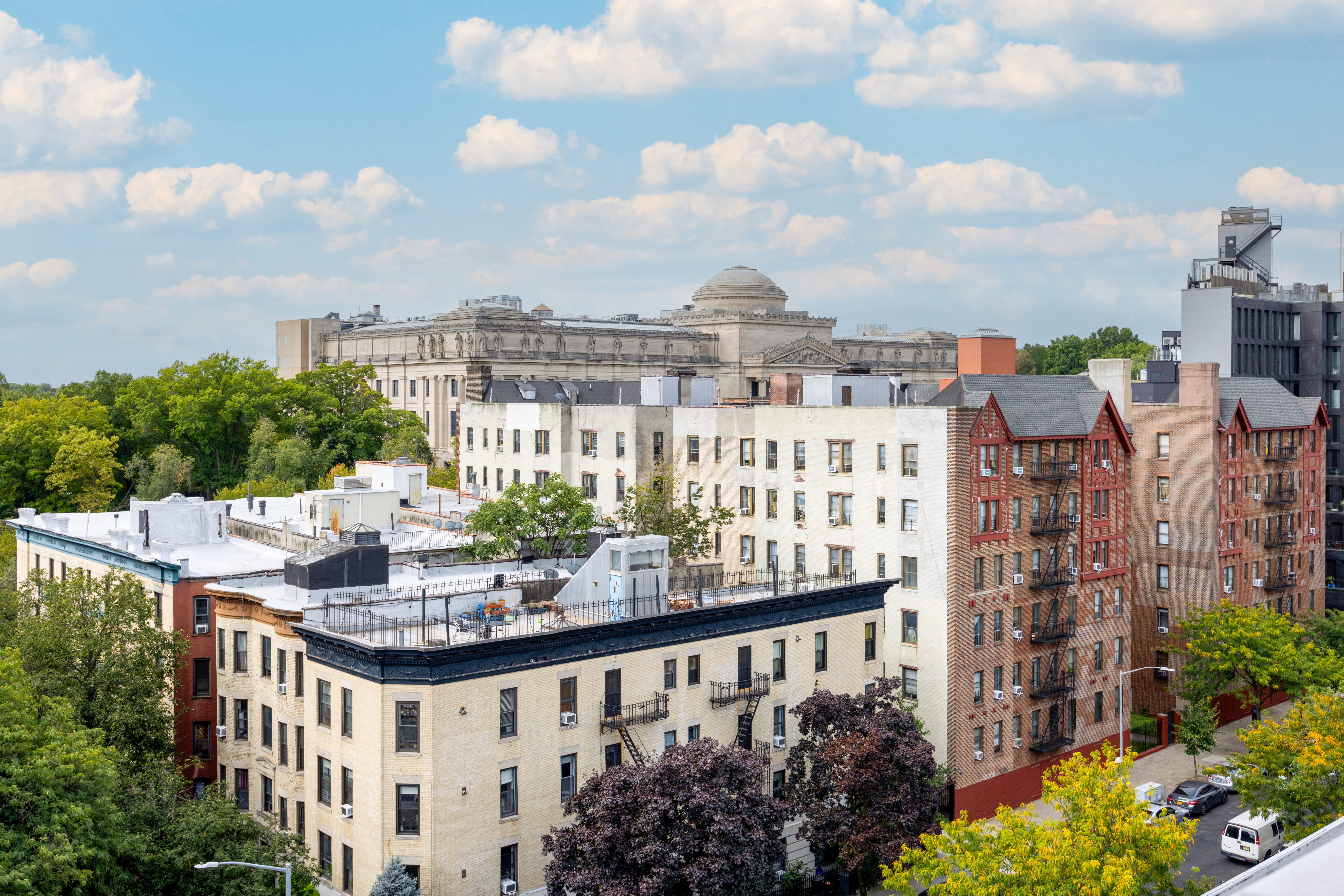 823 Classon Avenue, Unit 4B Brooklyn, NY 11238 - Photo 12 of 17 a view of a city from a balcony
