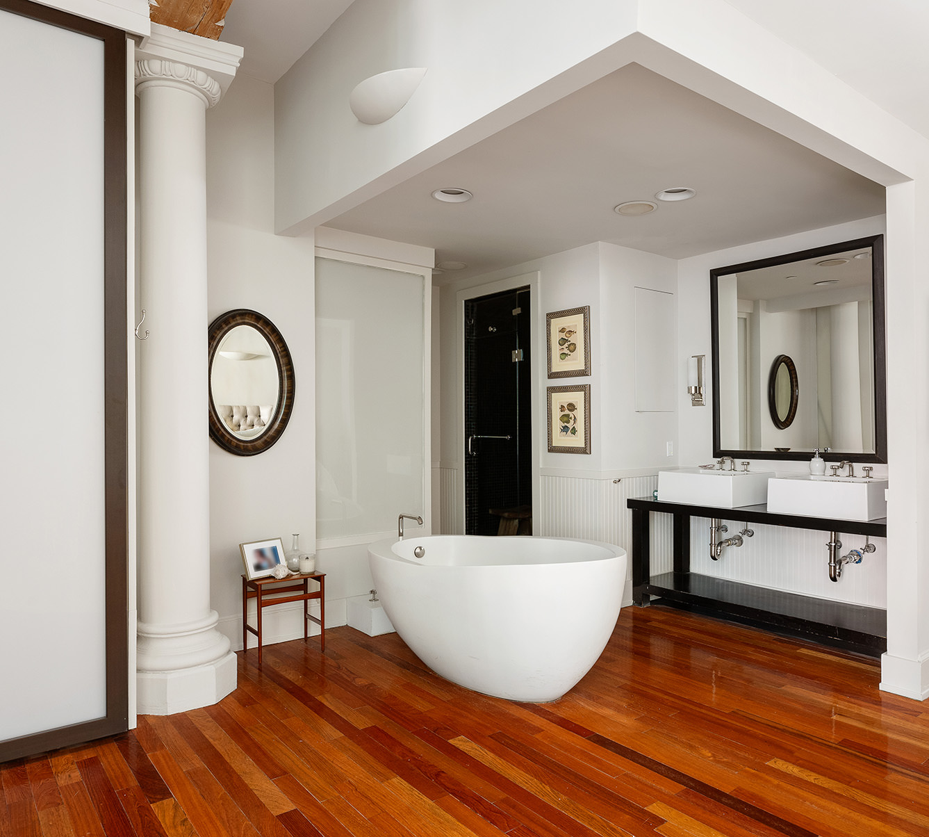 285 Lafayette Street, Unit 2B Manhattan, NY 10012 - Photo 9 of 19 a view of living room with furniture and wooden floor