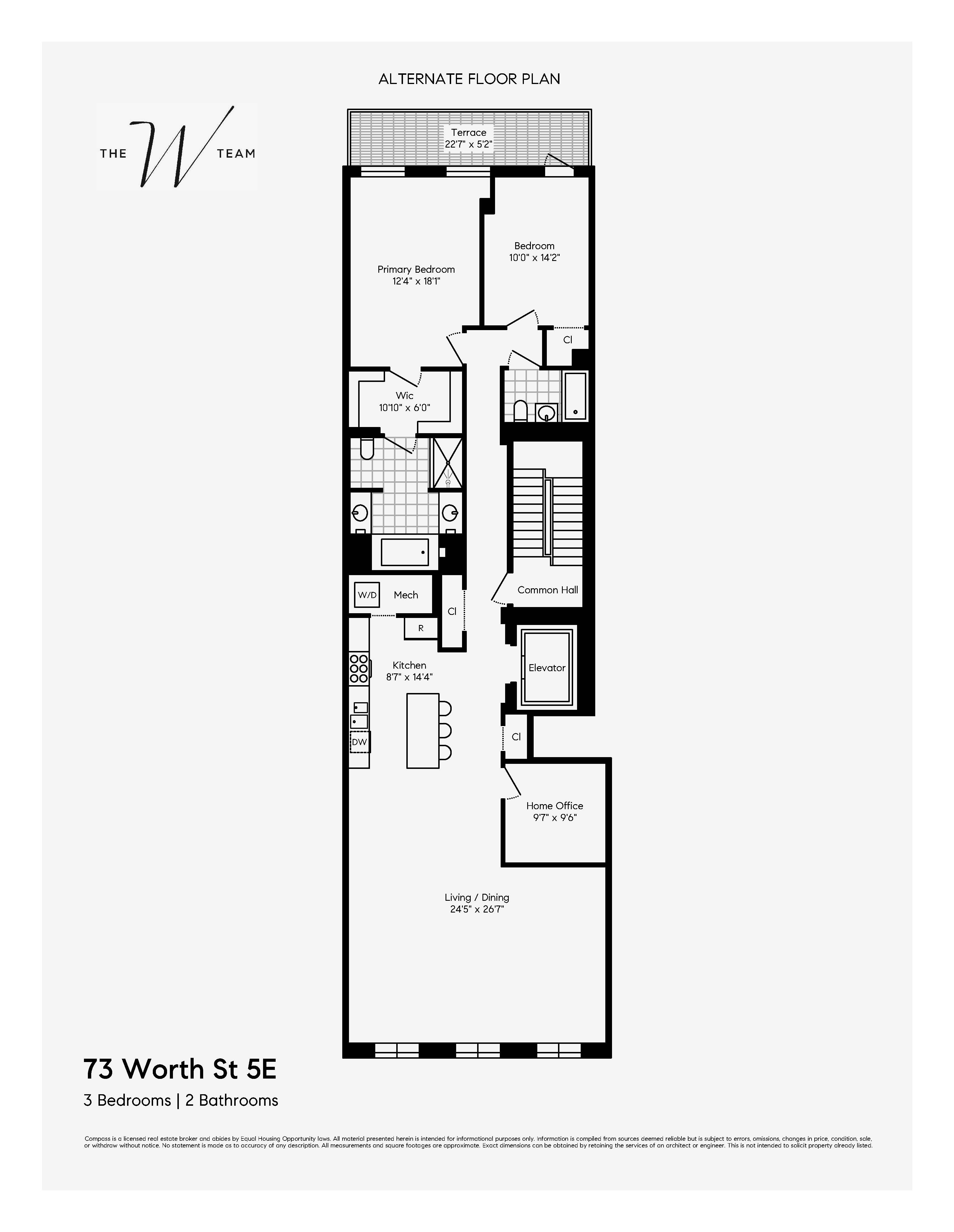 73 Worth Street, Unit 5E Manhattan, NY 10013 - Photo 10 of 10 unknown