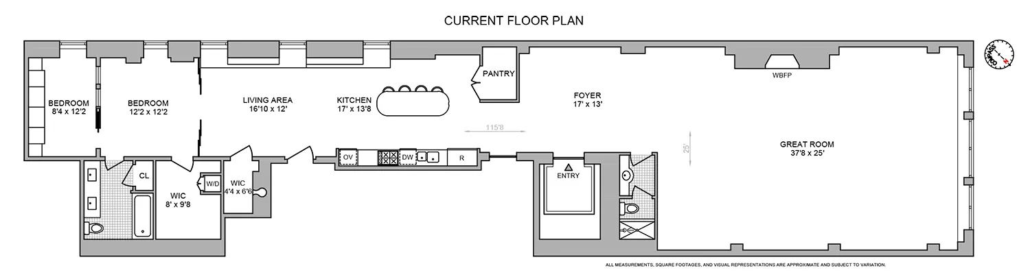 $2,800,000 | 354 Broadway, Unit 4 | TriBeCa
