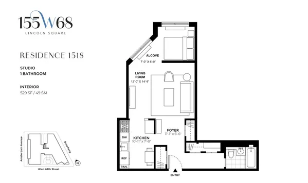 a picture of a park with a bench