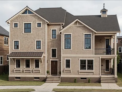 a view of a house of a front side