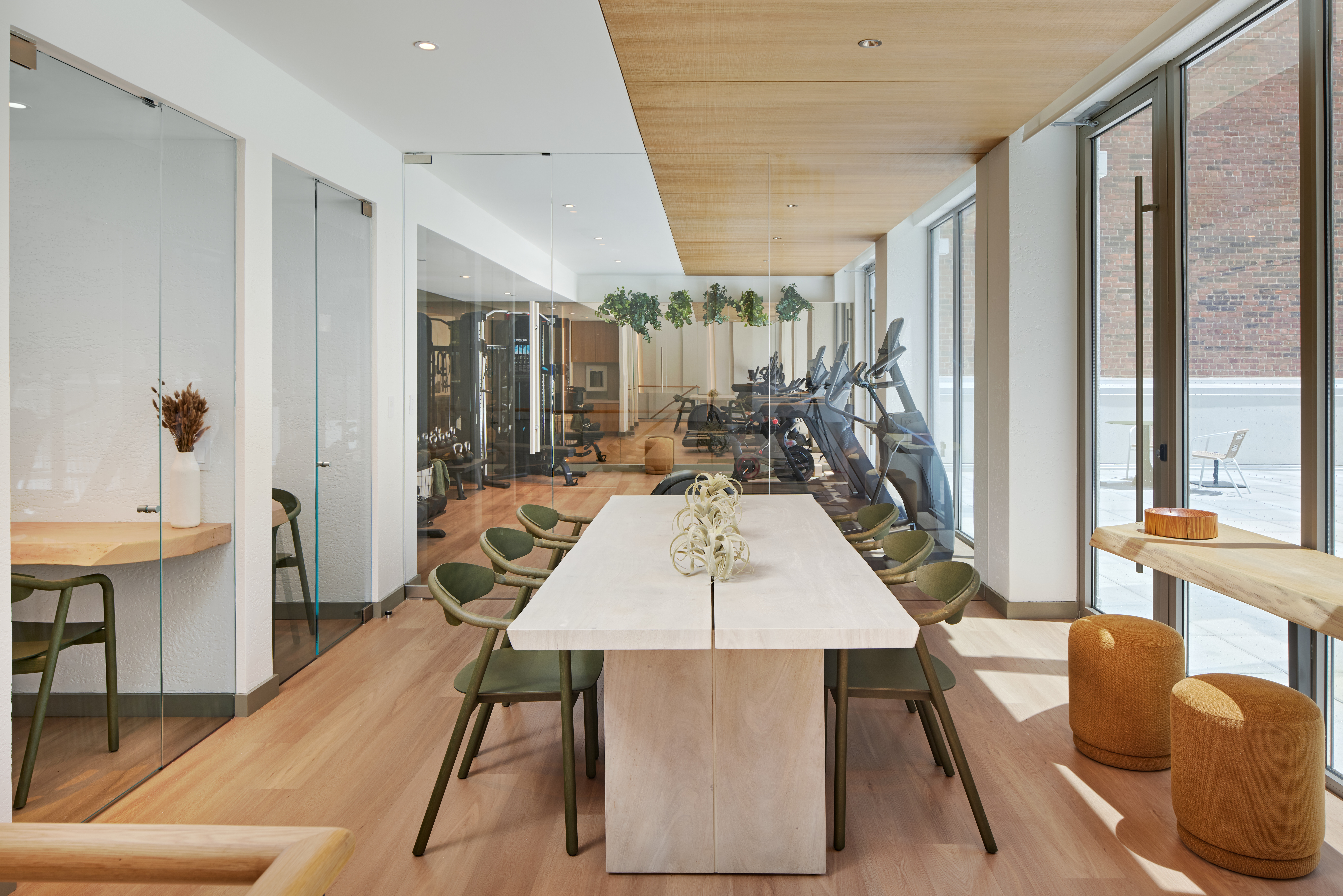 340 Lenox Road, Unit 4C Brooklyn, NY 11226 - Photo 10 of 25 a room with wooden floor pool table and chairs