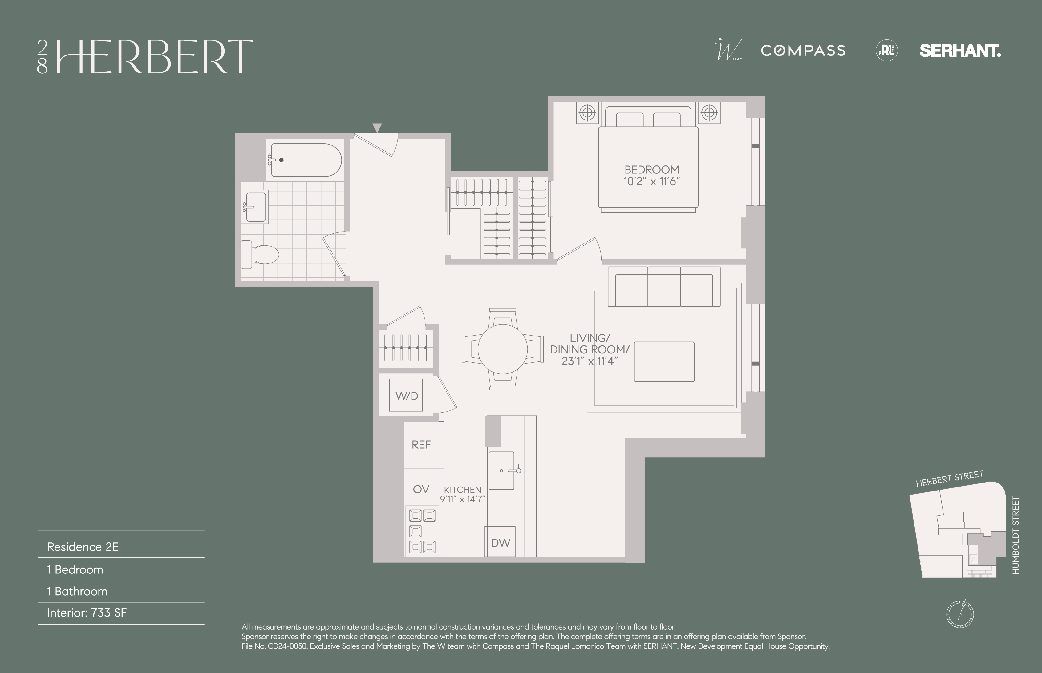 28 Herbert Street, Unit 2E Brooklyn, NY 11222 - Photo 3 of 3 unknown