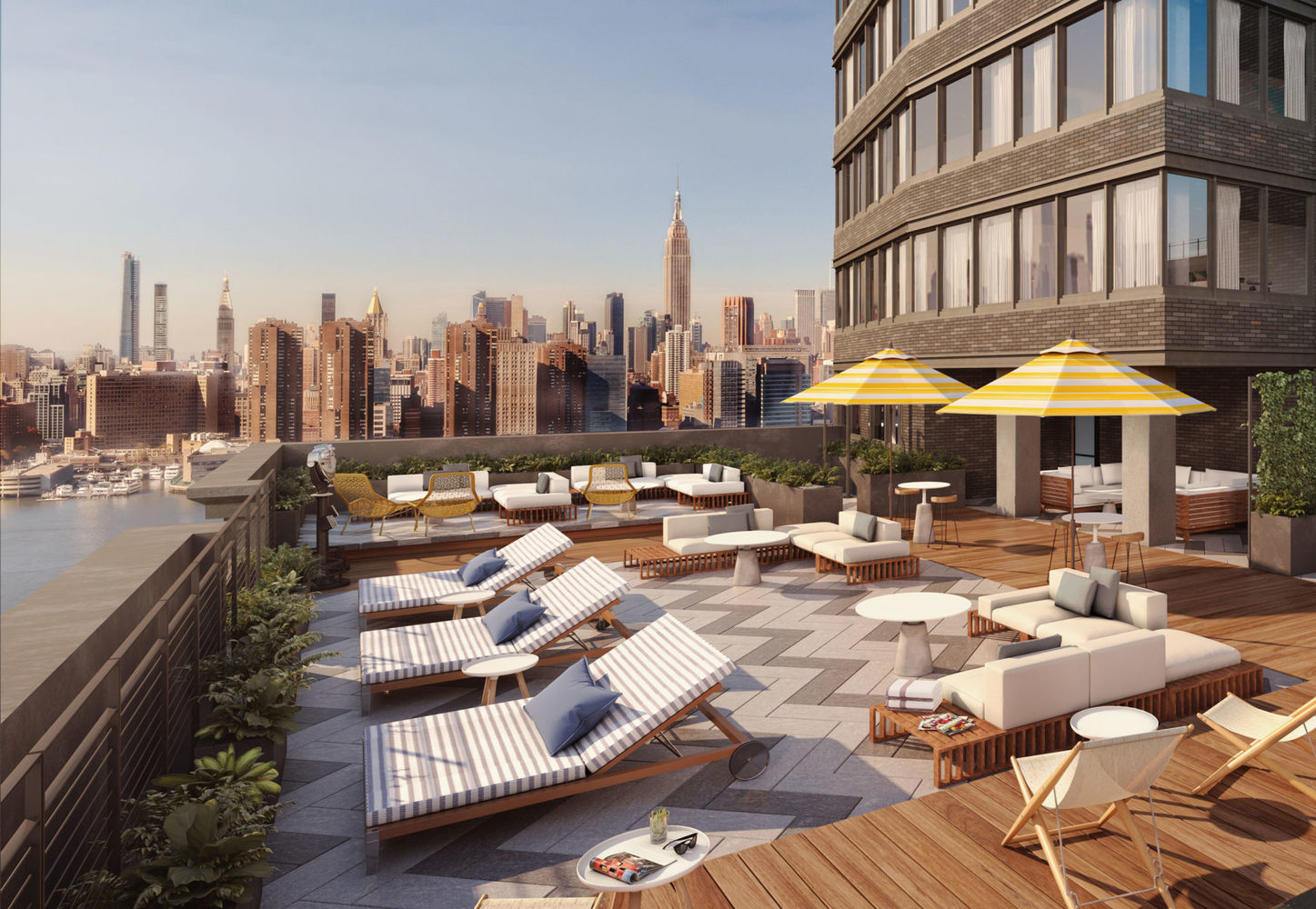 21 India Street, Unit 33C Brooklyn, NY 11222 - Photo 5 of 9 a view of a lake with sitting area