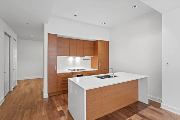 a room with table and chairs
