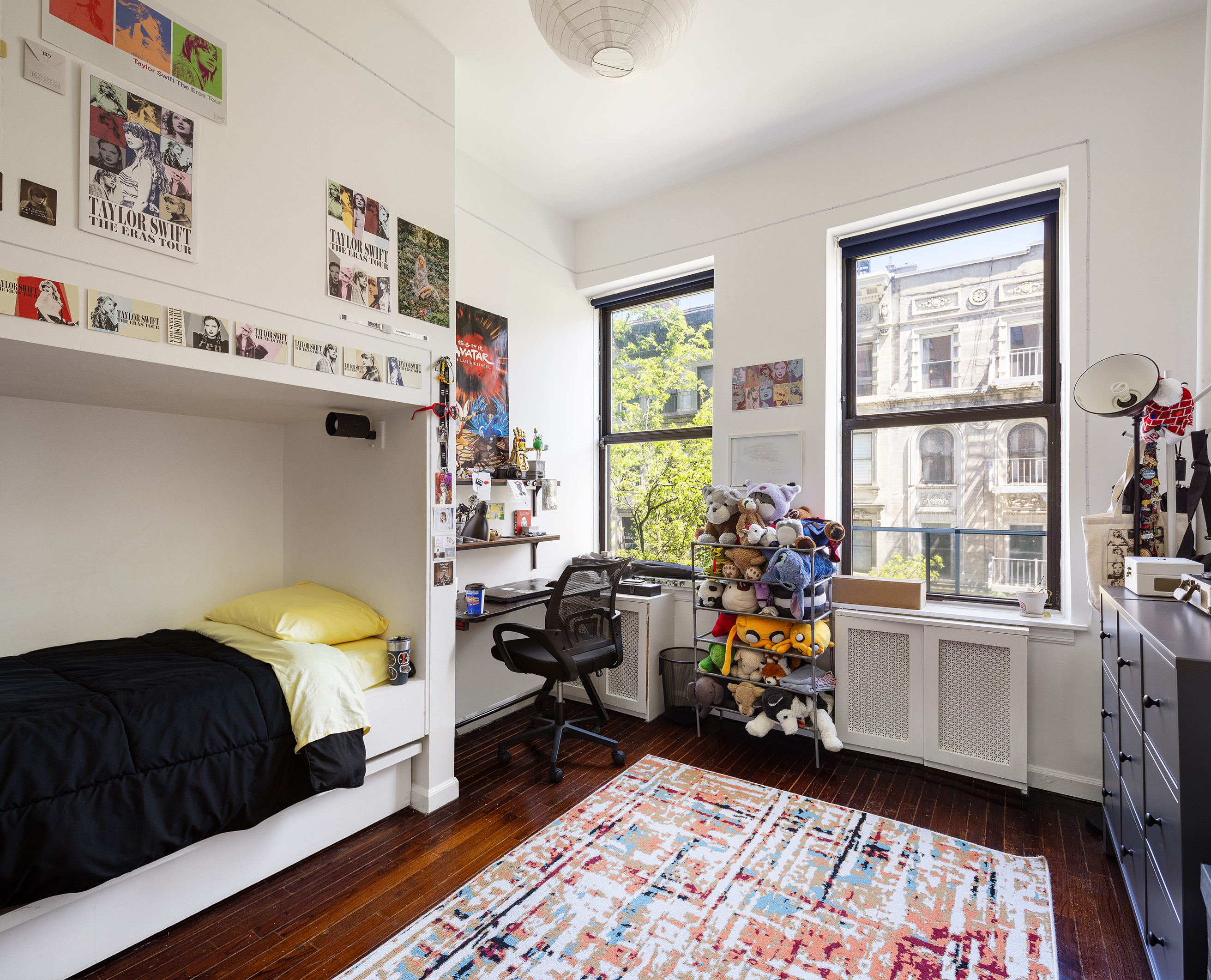 144 West 80th Street Manhattan, NY 10024 - Photo 17 of 22 a bedroom with furniture and a window