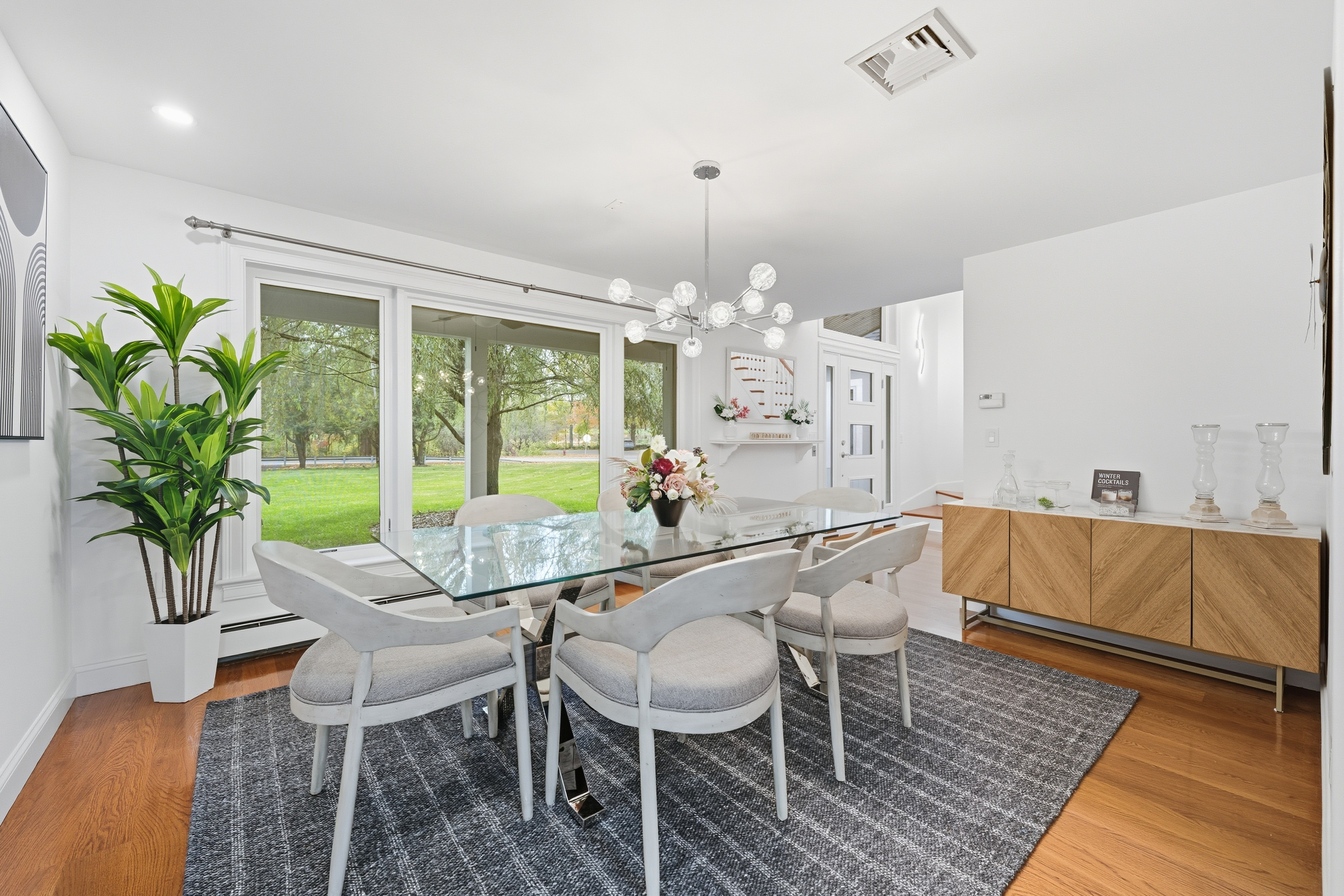 6 Lynbrook Road Southborough, MA 01772 - Photo 11 of 84 a view of a dining room with furniture window and wooden floor