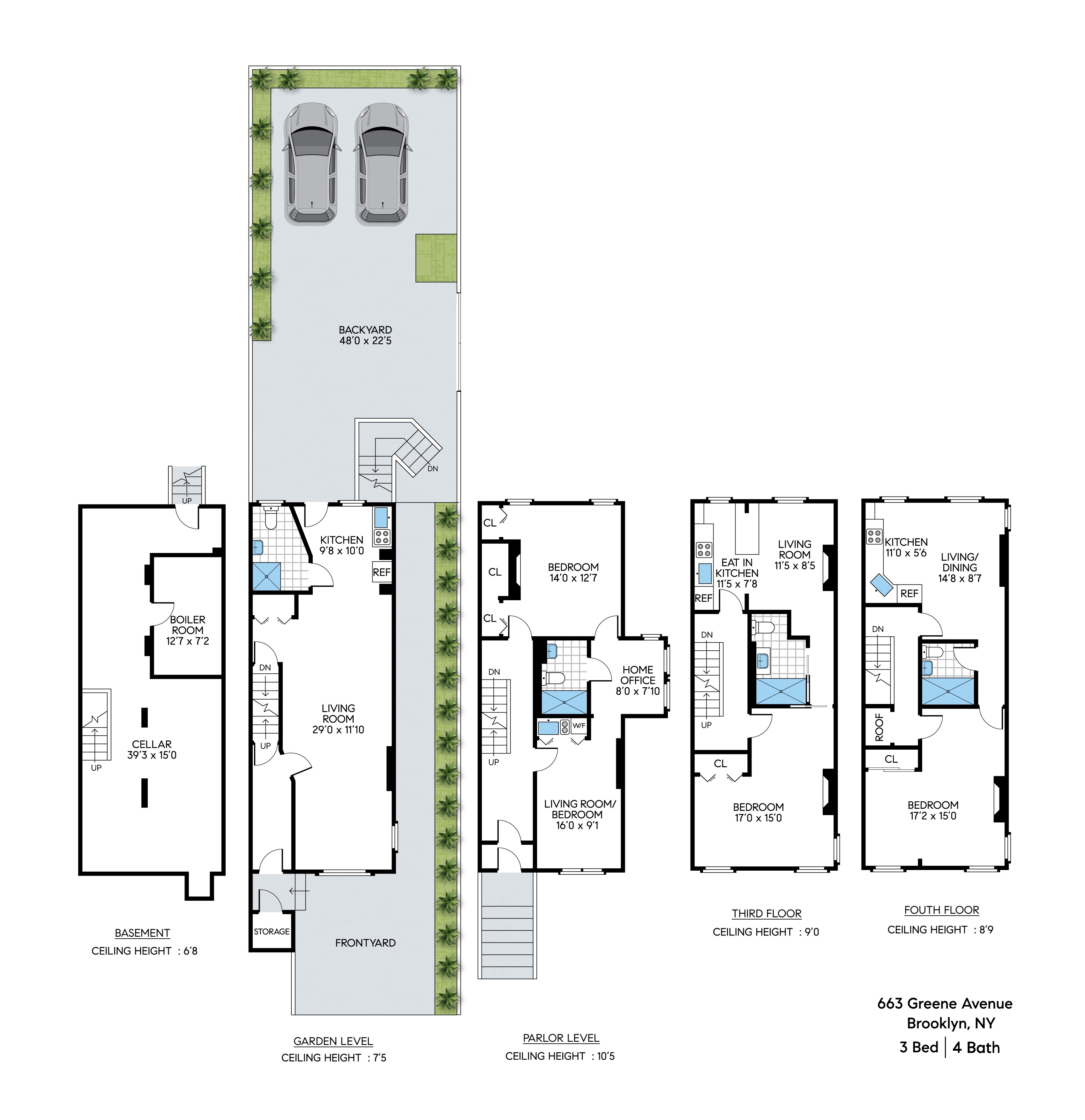 663 Greene Avenue Brooklyn, NY 11221 - Photo 13 of 14 a picture of a room with a white walls