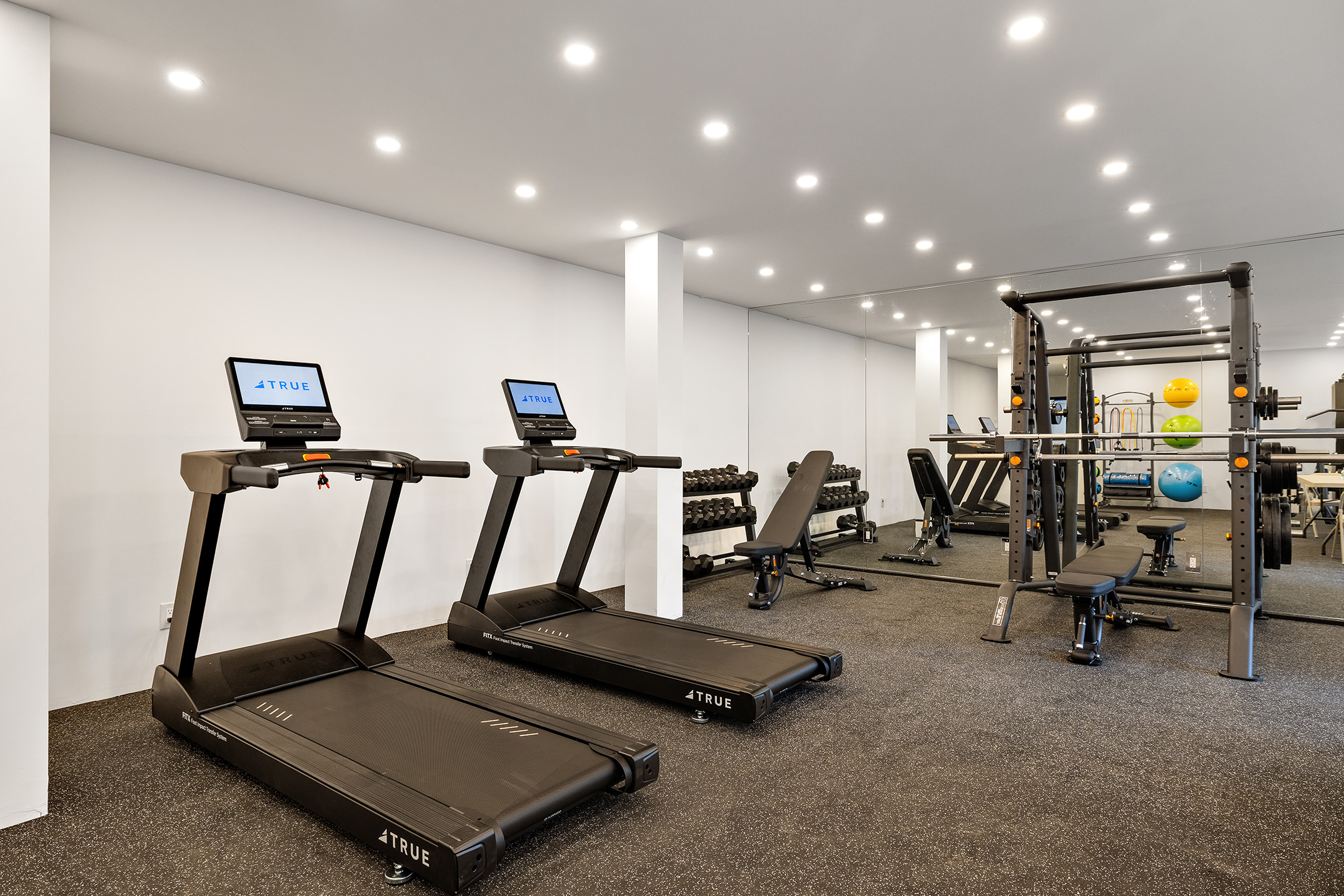 163 Ocean Avenue, Unit G6 Brooklyn, NY 11225 - Photo 10 of 12 a view of a room with gym equipment